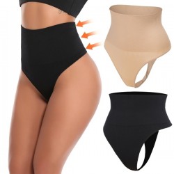 Set: Chilot tanga talie inalta + Sutien push up cu snur