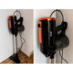 Aspirator Vertical 3 in 1 RAF R.8767, 600W, 16 kPa, Filtru Lavabil, Recipient 500 ml