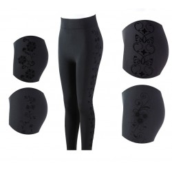 Colanti dama vatuiti 1800DEN - cu model lateral, fara cusatura 