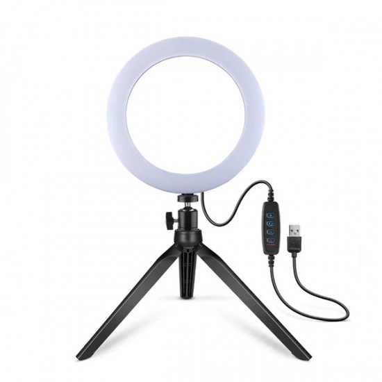 Lampa circulara cu trepied - 16 cm AUTO