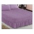 Husa Elastica Creponata pentru Pat LILA
