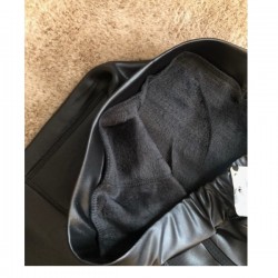 SET: Pantalon imitatie vizuala piele cu buzunare + Colant imitatie vizuala piele fara buzunare