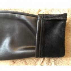  2 X Colanti imblaniti DEMEN-imitatie vizuala de piele, cu buzunare