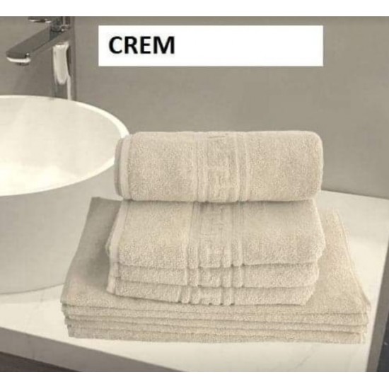 SET: 4 Prosoape baie (70x130 cm) - Modelul grecesc din bumbac 100% PROSOAPE