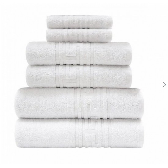 SET: 4 Prosoape baie (70x130 cm) - Modelul grecesc din bumbac 100% PROSOAPE