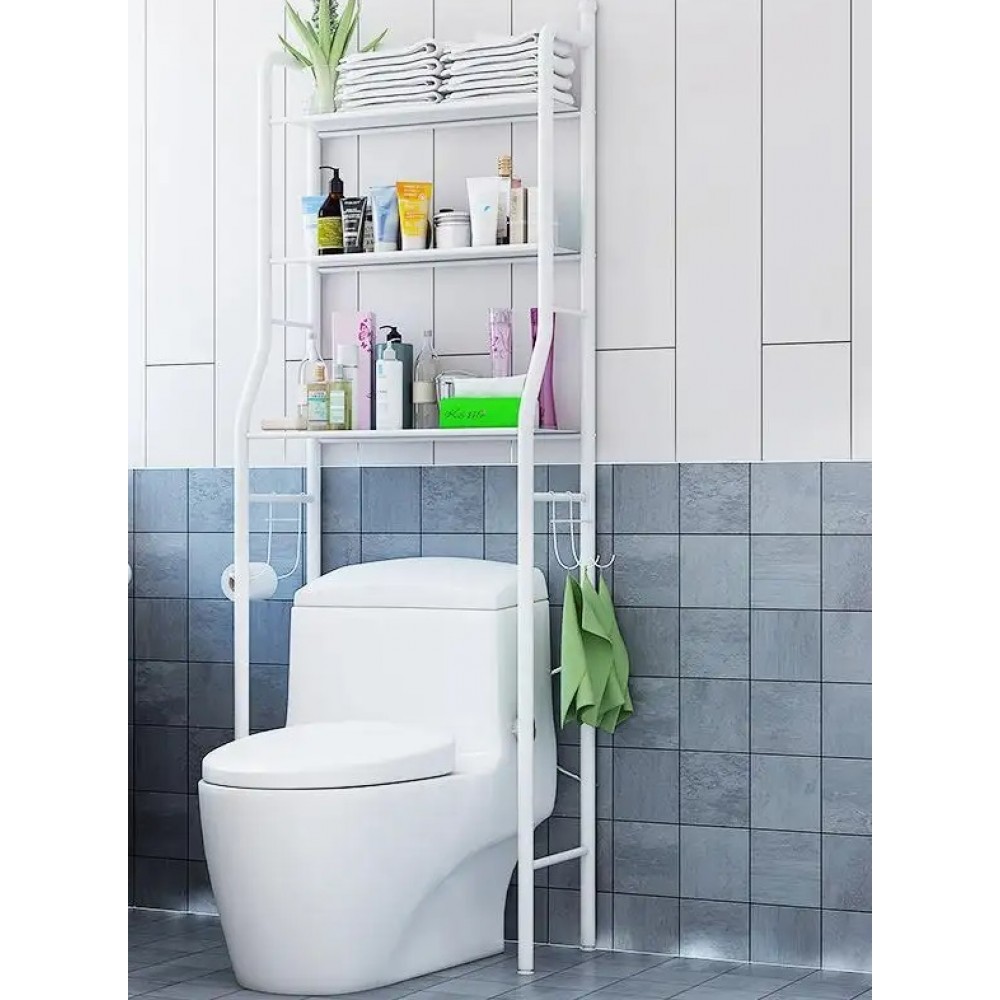 Produse Raft Raft depozitare pentru toaleta - 3 polite - Promotie Raft depozitare ...