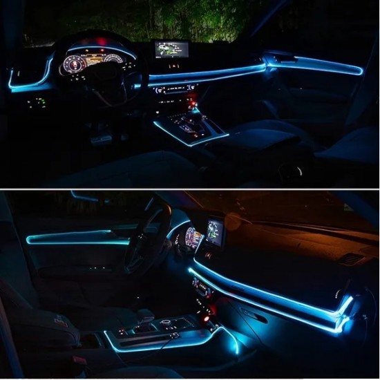 Banda led neon, culoare albastru - 2 M PENTRU CASA