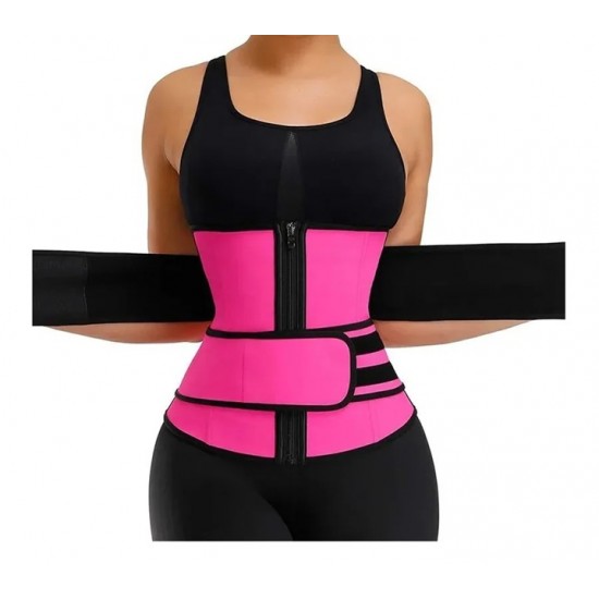 SET: Centura talie viespe cu efect de sauna + corset talie viespe FITNESS SI SLABIT