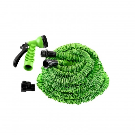 Furtun pentru gradina cu pistol de stropit, extensibil 45 m AUTO