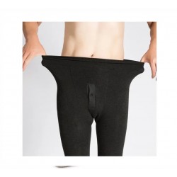 2x Colanti vatuiti pentru barbati, talie inalta 